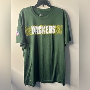 Boys Size Large The Nike Tee NFL Green Bay Packers Tshirt